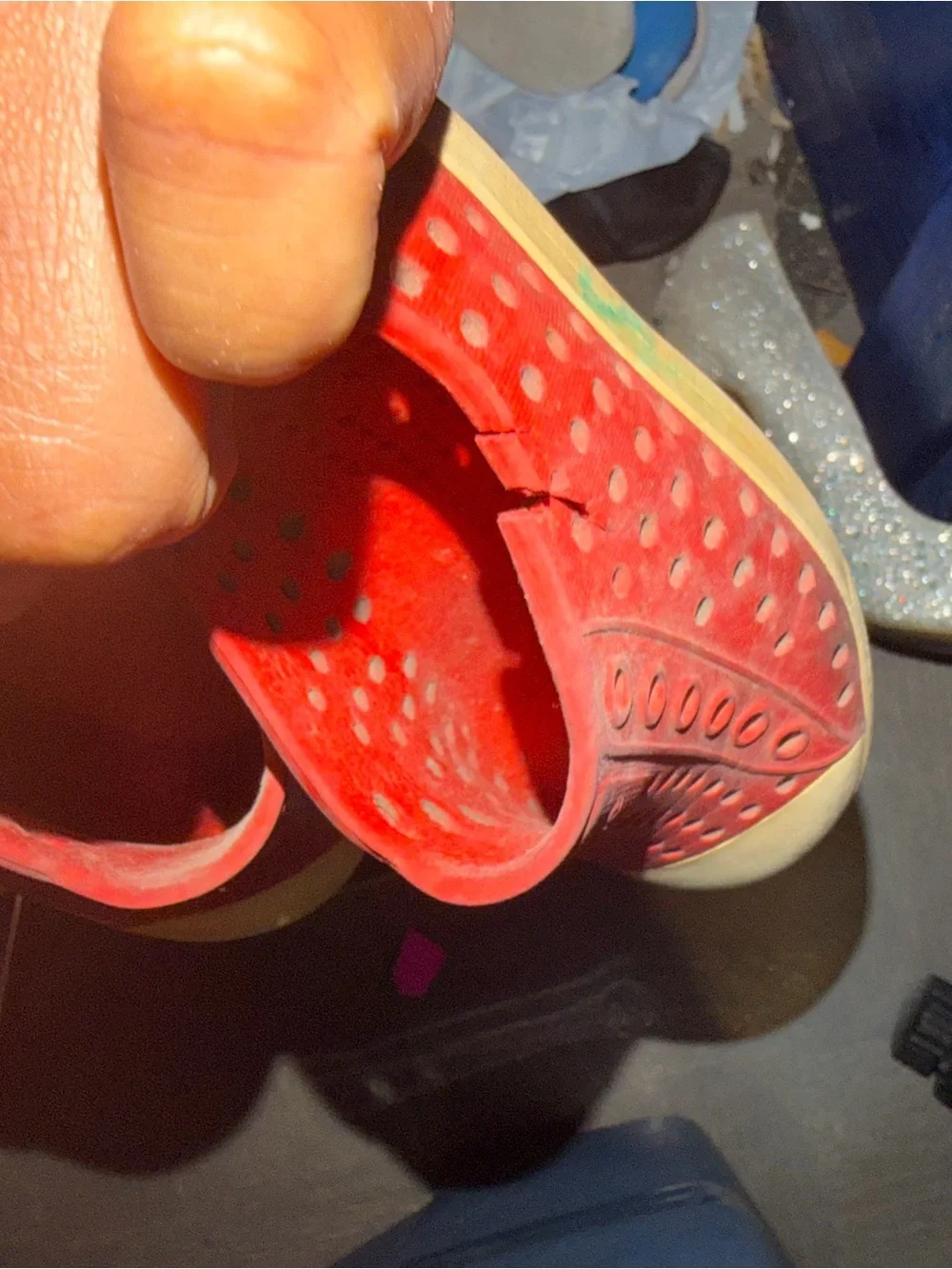 Native Kids Red Slip-On Water-Friendly Shoes